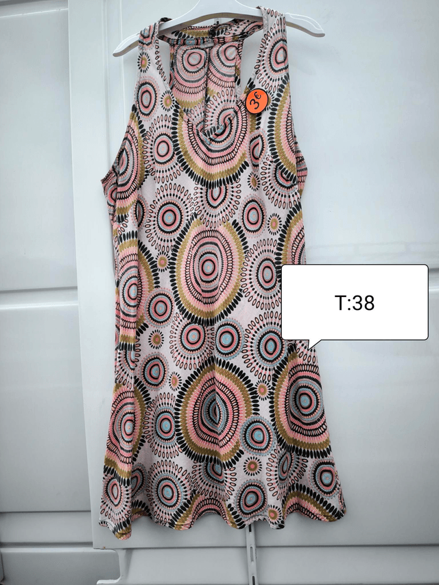 Robe imprimé mandala 